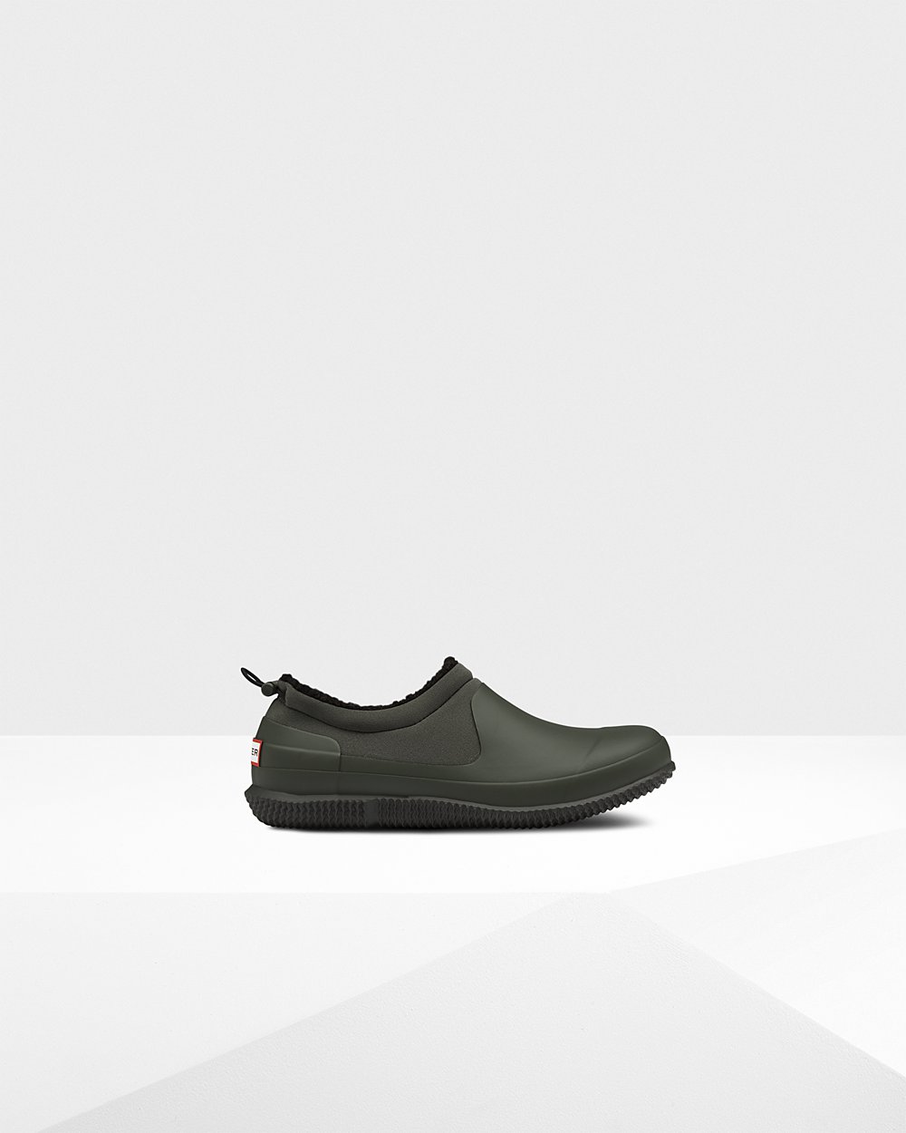Tenis Hunter Homem Verde Escuro Oliva - Original Insulated Sherpa - 60YSGMQPD
